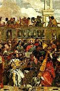 Paolo  Veronese details of marriage feast at cana USA oil painting artist